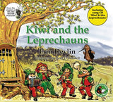 'KIWI AND THE LEPRECHAUNS': Written by Erin Devlin & illustrated by Greg O'Donnell together with vocalist Mark Jensen. Music by Greg O'Donnell and Keith Prictor of New Frontier Records. Finger Puppet by Erin Devlin. Book includes Sing-Along-Song CD.