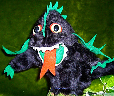 Taniwha Hand Puppet